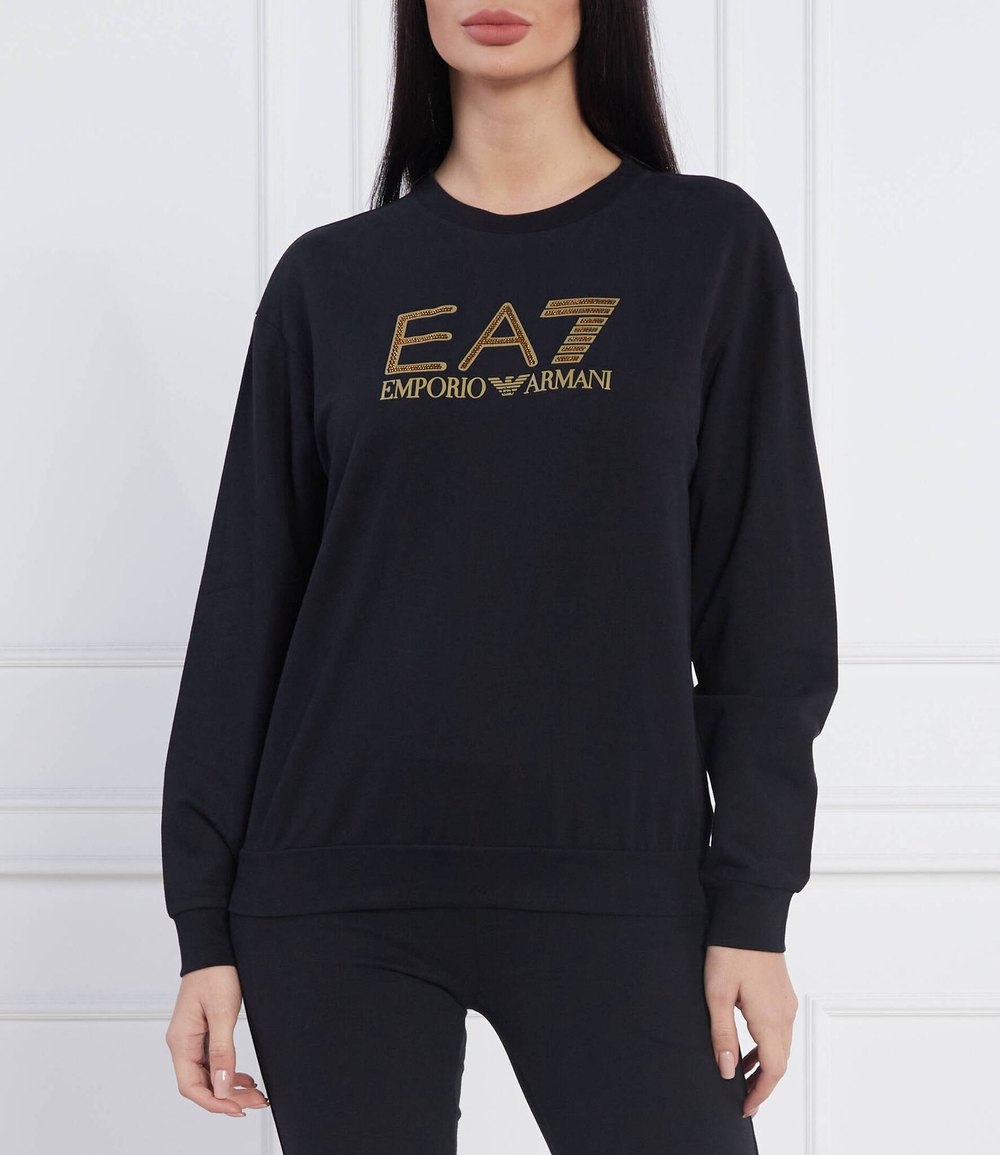 Худи EA7 - черный(6LTM40 TJJXZ)