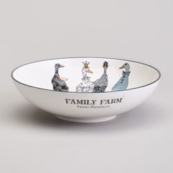 ТАРЕЛКА СУПОВАЯ LEFARD "FAMILY FARM" 18*5,2 СМ В ФОРМЕ САЛАТНИКА (КОР=24ШТ.)