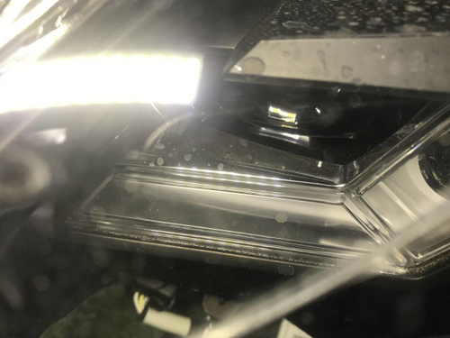 Битая Фара левая Lexus LX 3 15-23 LED Black Vision