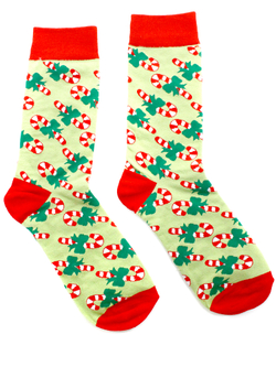Носки НГ р.35-40 "New Year Gifts" Леденцы