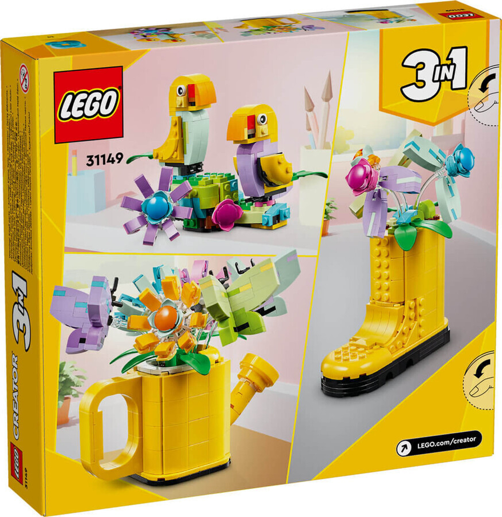 Конструктор LEGO Creator 3in1 31149 Цветы в лейке