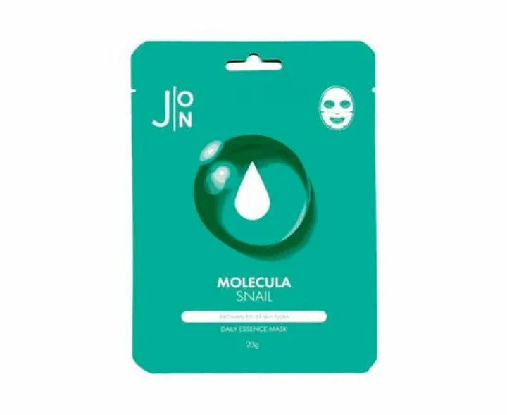 Маска для лица J:ON Molecula Snail тканевая Улиточный муцин 23 мл