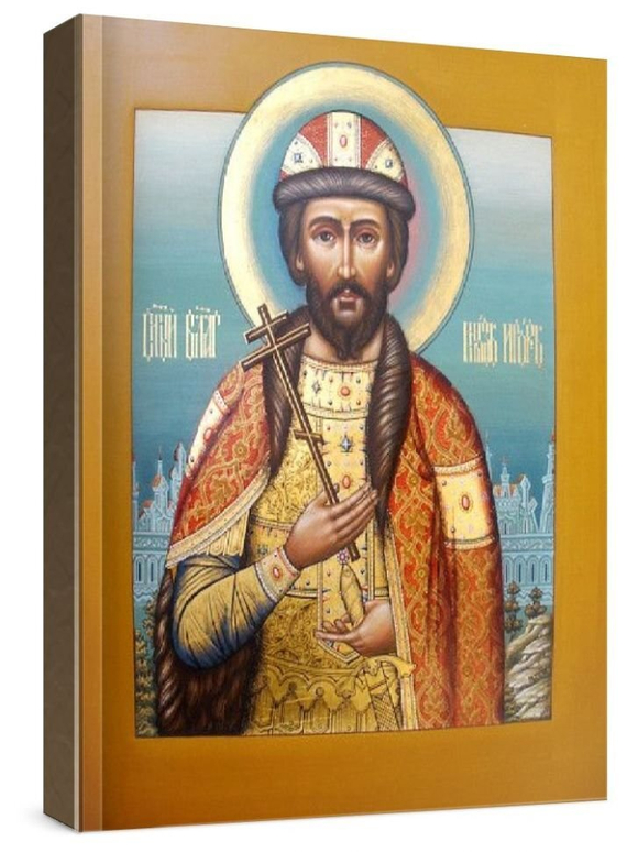 Игорь Черниговский (рукописная икона)