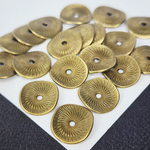 Бусина проставка, разделитель бусин, 15мм, бижутерный сплав