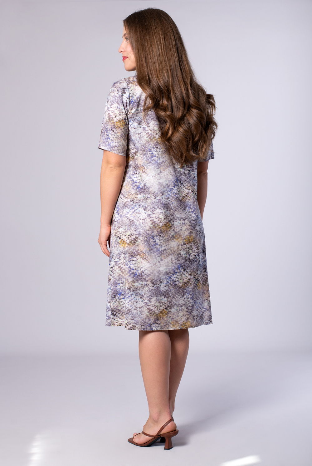 Платье женское 4028ВП, Принт #176Прб054028ВП