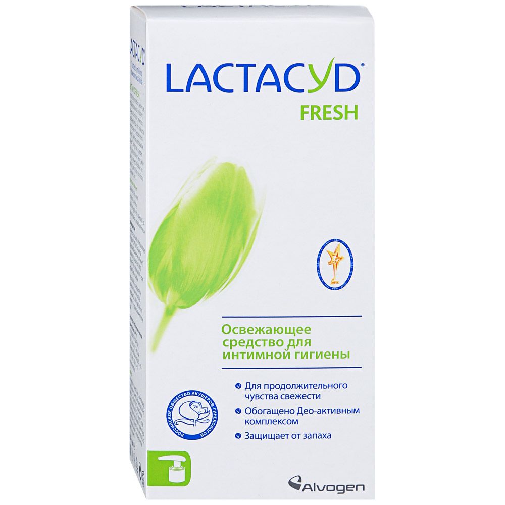 Лактацид Фреш средство для интимной гигиены 200мл.