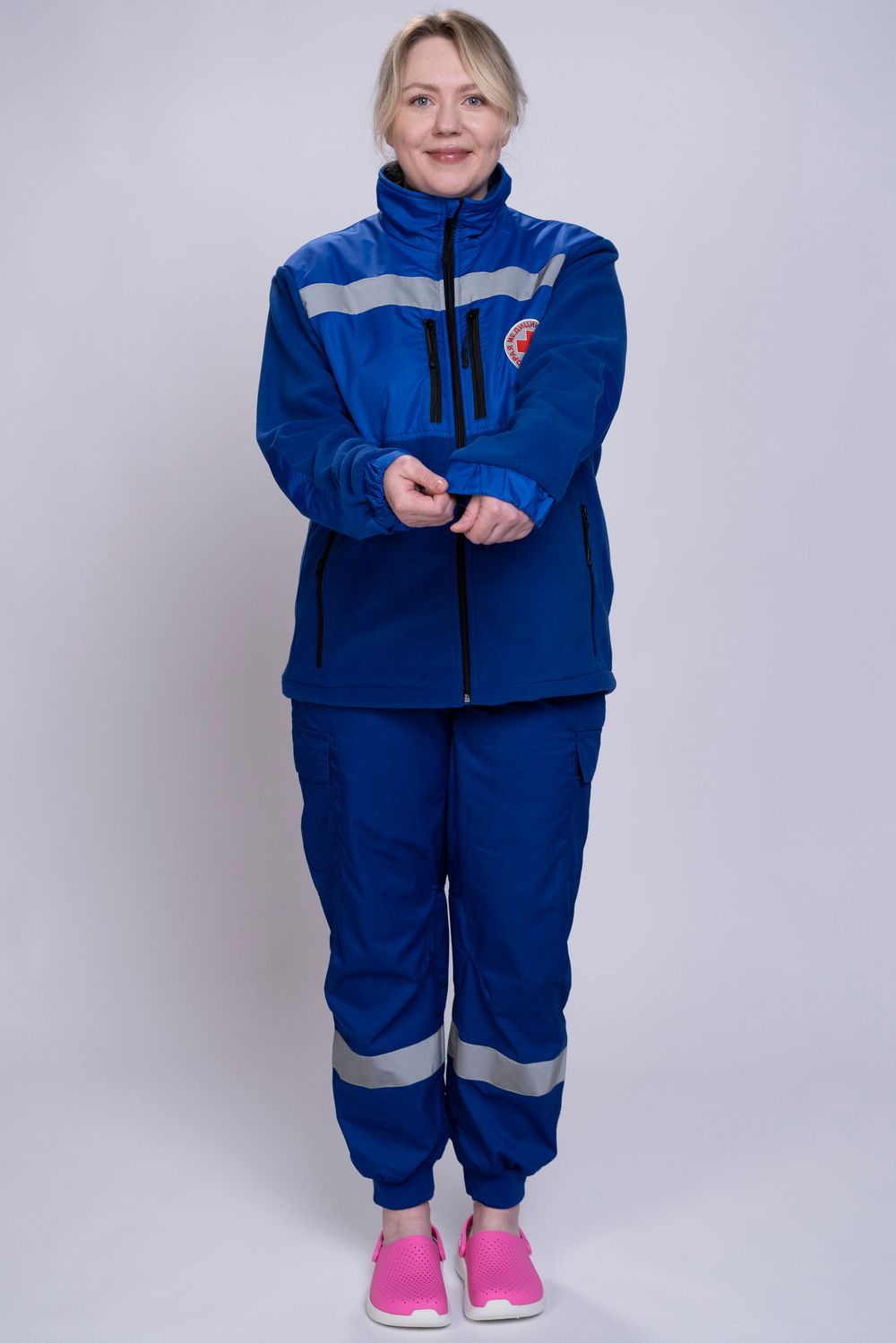 Толстовка флисовая женская Скорая помощь Medicline