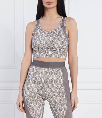 топ daria GUESS ACTIVE - серый(V2BP08 MC03W)