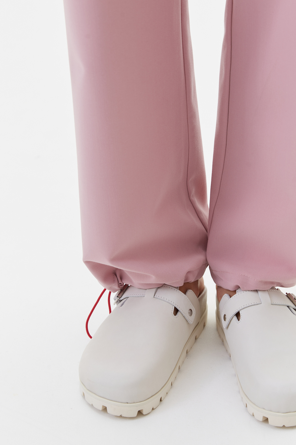 Брюки свободные медицинские женские Йошо, роза