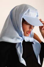 Бейсболка-косынка с вышивкой