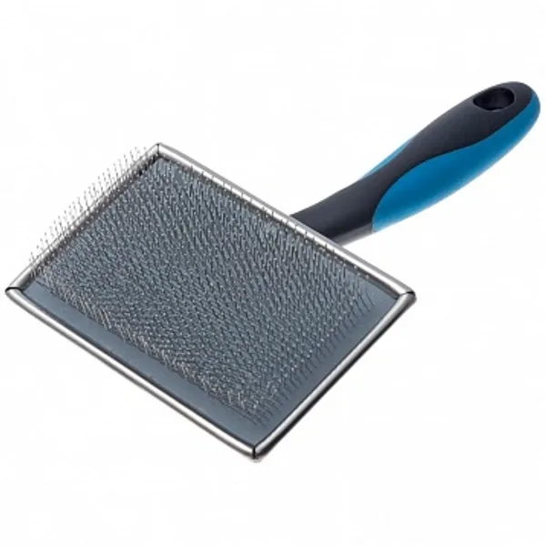 Пуходерка DeLIGHT металл. с каплей супер большая 368110ХL /12/