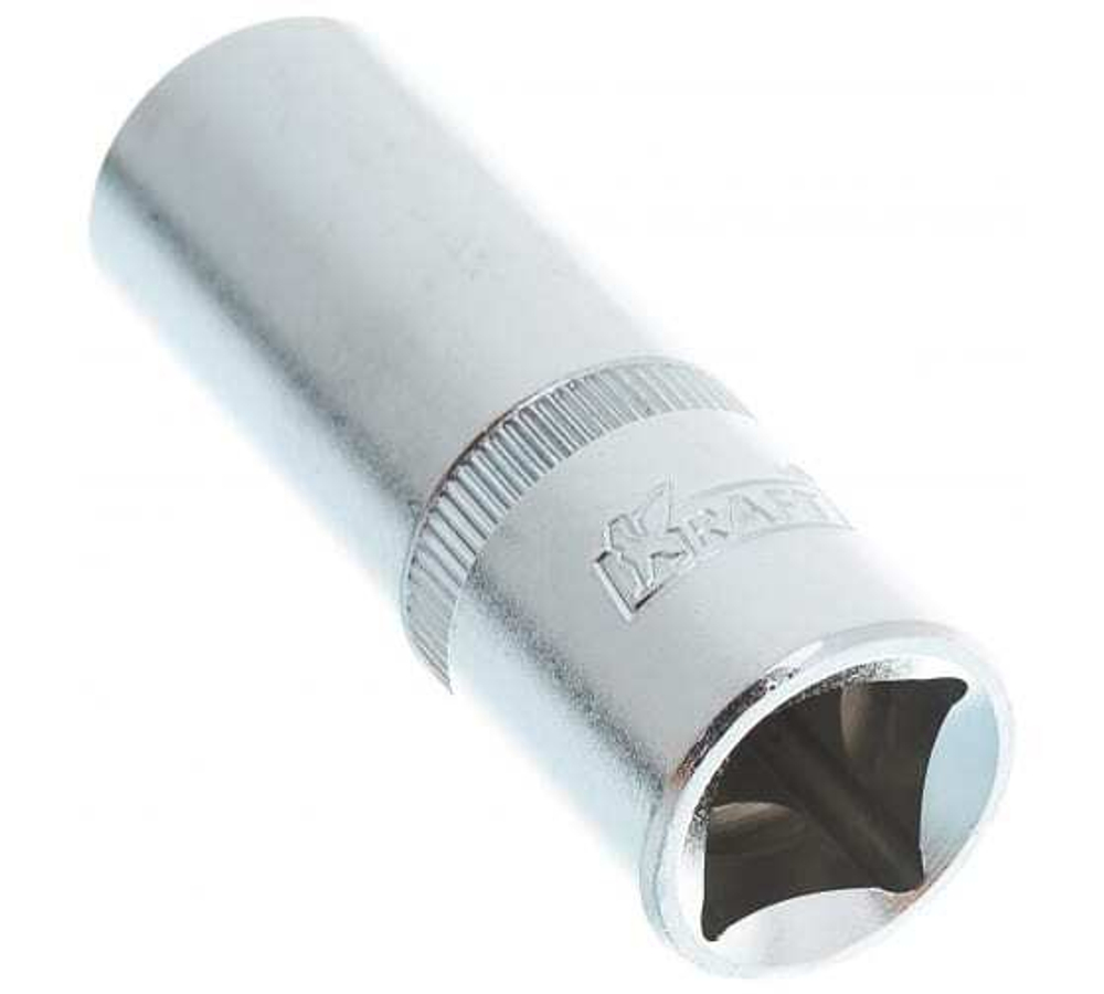 Головка торцевая свечная с магнитом 1/2" Kraft (16мм)
