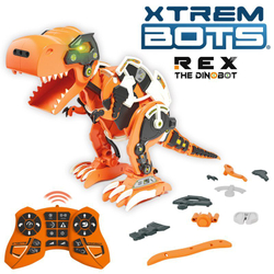 Xtrem Bots - Интерактивный робот динозавр Rex The Dino Bot 28 см BOT3803159
