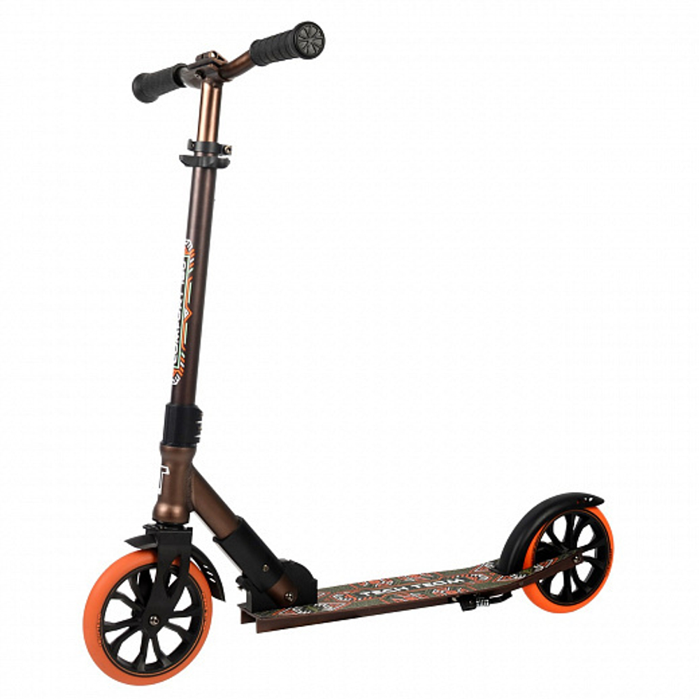 Самокат TECH TEAM COMFORT 180R brown/orange 2022