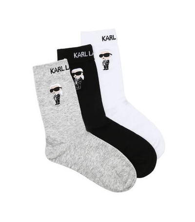 Носки 3 пары Karl Lagerfeld - разноцветная(230W6001)