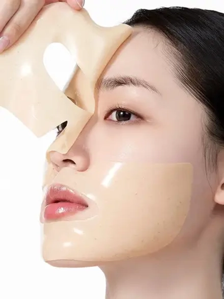 Anua Гидрогелевая маска с рисовой водой и коллагеном для сияния кожи Rice 70 Glow Collagen Mask 38 гр