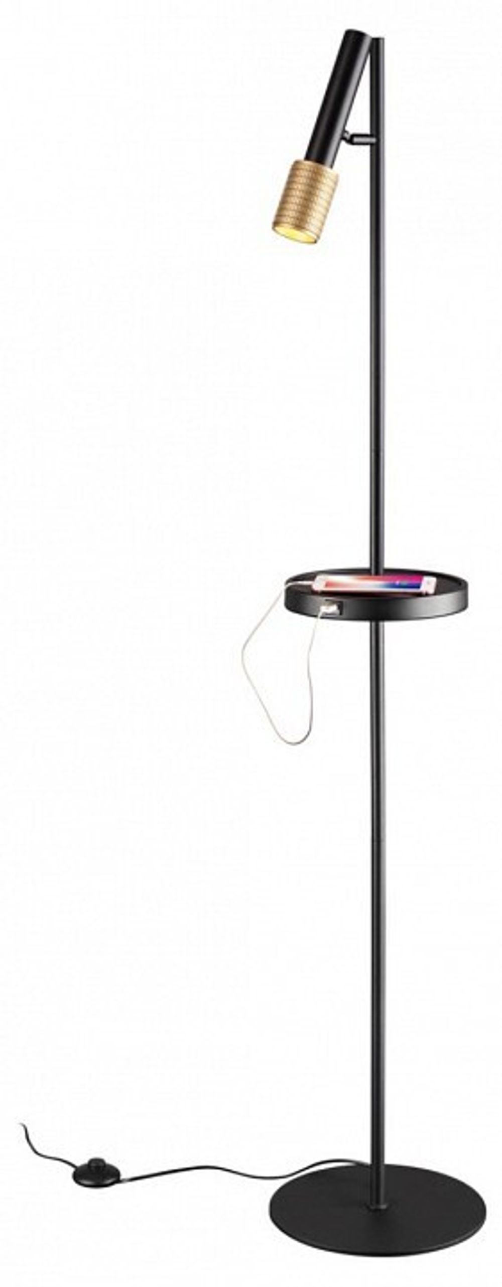 Торшер с полкой Odeon Light Mehari 4240/1F