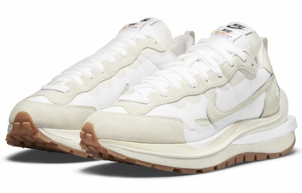 Кроссовки Sacai X Nike Vaporwaffle White And Gum