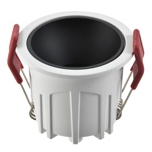 Светильник встраиваемый светодиодный, белый, черный, Встраиваемые светильники, LED, 10