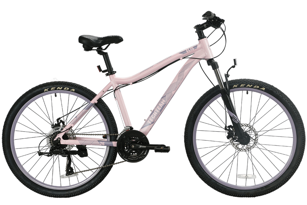 Велосипед TechTeam Elis 26"х15" розовый