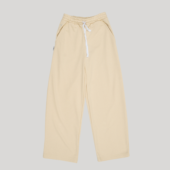 Wide Sweatpants LOGO Birch