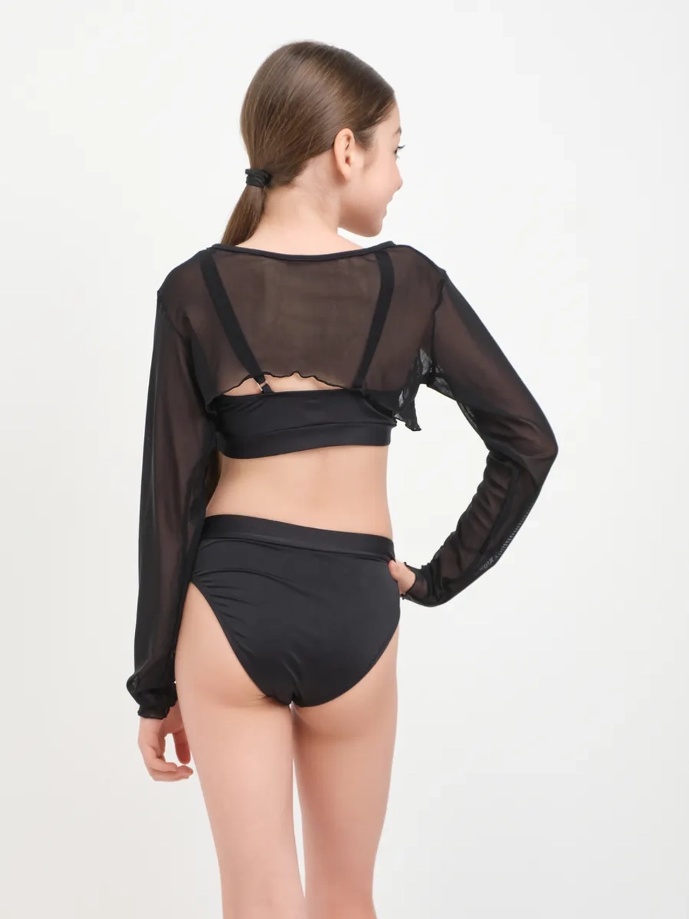 купальник раздельный 3 в 1 для бассейна топ и парео