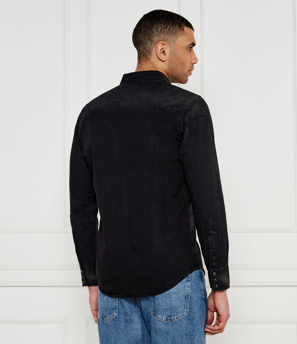 Джинсовая рубашка Replay - черный(M4023 .000.154 70B)