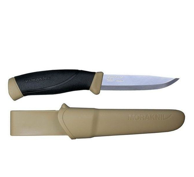 Нож Morakniv Companion Desert, нержавеющая сталь.