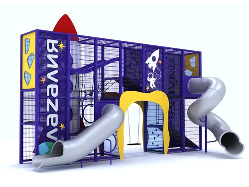 Игровой комплекс ЛАЗАЛИЯ с центральным входом