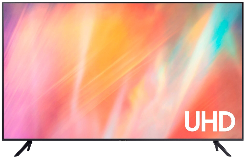 43" Телевизор Samsung UE43AU7100UXCE Ultra HD (4K) LED Smart TV, черный
