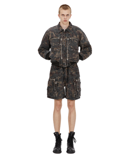 'MULTIP' work cumouflage jacket green