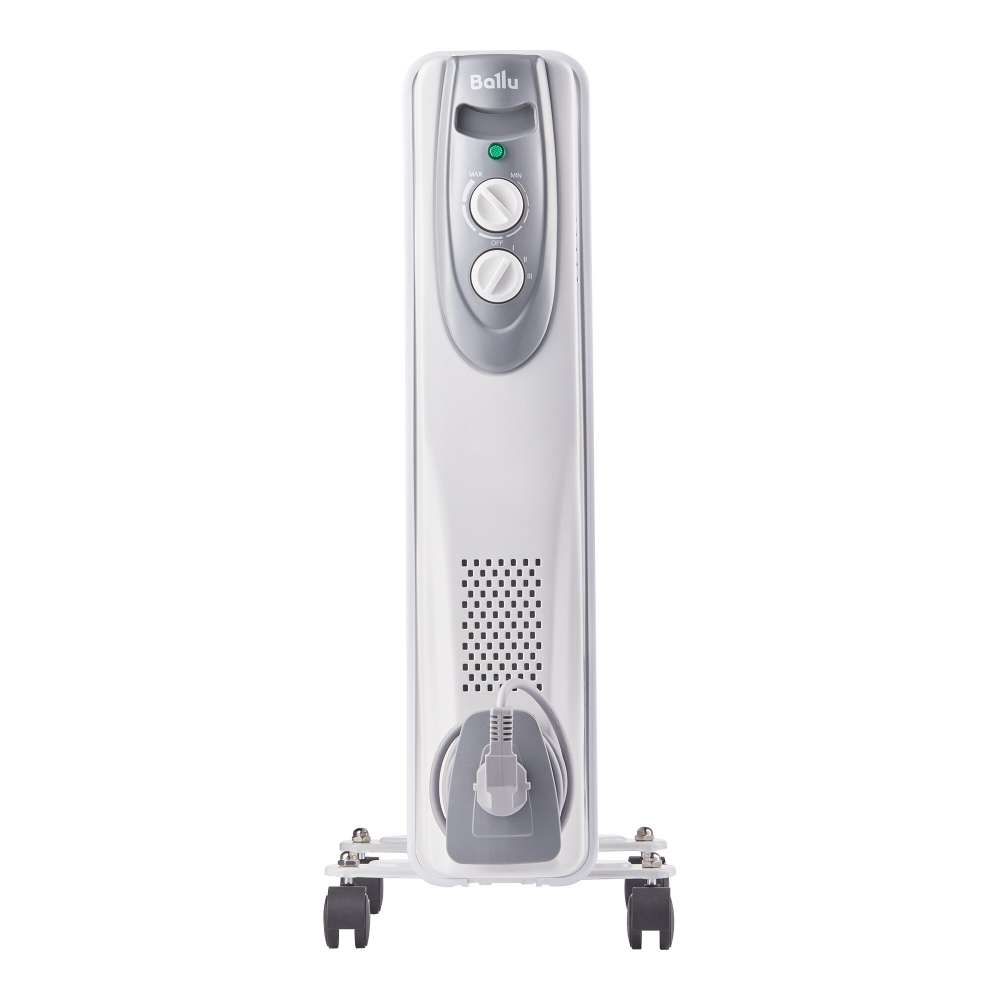 Масляный радиатор Ballu Classic grey BOH/CL-09GRN 2000, 9 секций