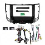 Магнитола для Infiniti QX70, FX35 (S51), FX37, FX30d, FX50 2008-2016 (Поддержка Bose и 360) - Kuberg SF-9828-3 QLed+2K, Android 13, Быстрейшая, CarPlay, 4G SIM-слот