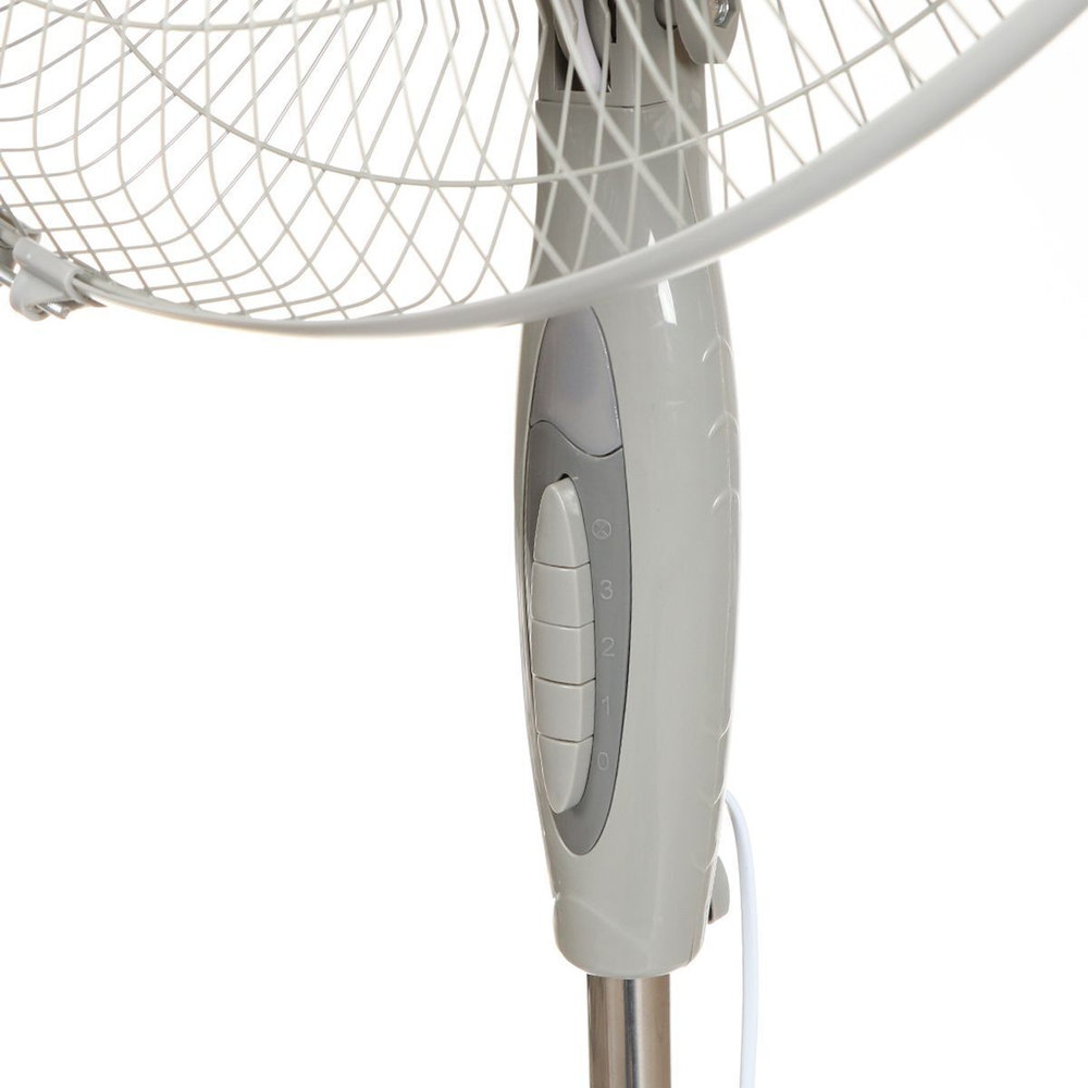 Вентилятор напольный, Lofter, FS40-A4-10C-7C, 35 Вт, 3 скор, поворот, сер, FS40-A4-10C-7C