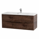 Тумба с раковиной Belbagno MARINO 120 подвесная Rovere Moro