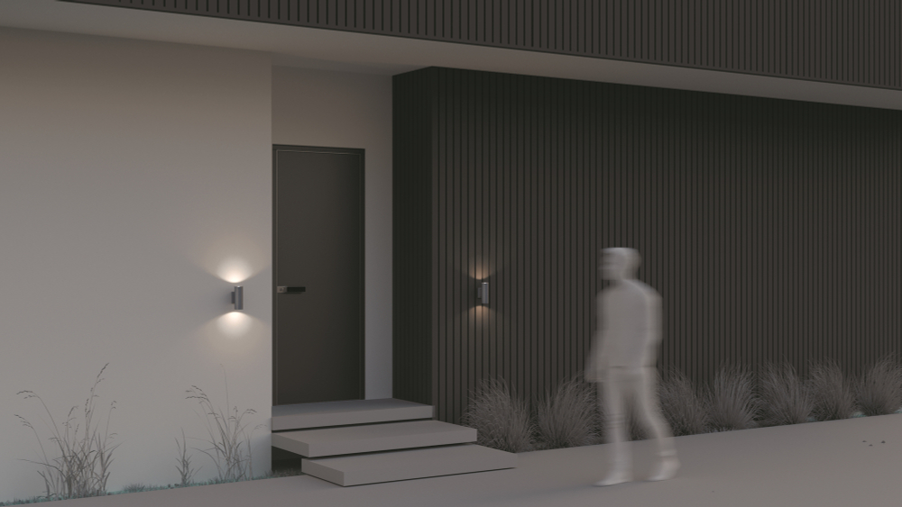 Уличный настенный светильник Outdoor O574WL-02GR