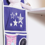 Кармашки в садик 85х20 Звезды (сиреневый)