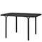 Стол обеденный Ror, 120х85 см, черный