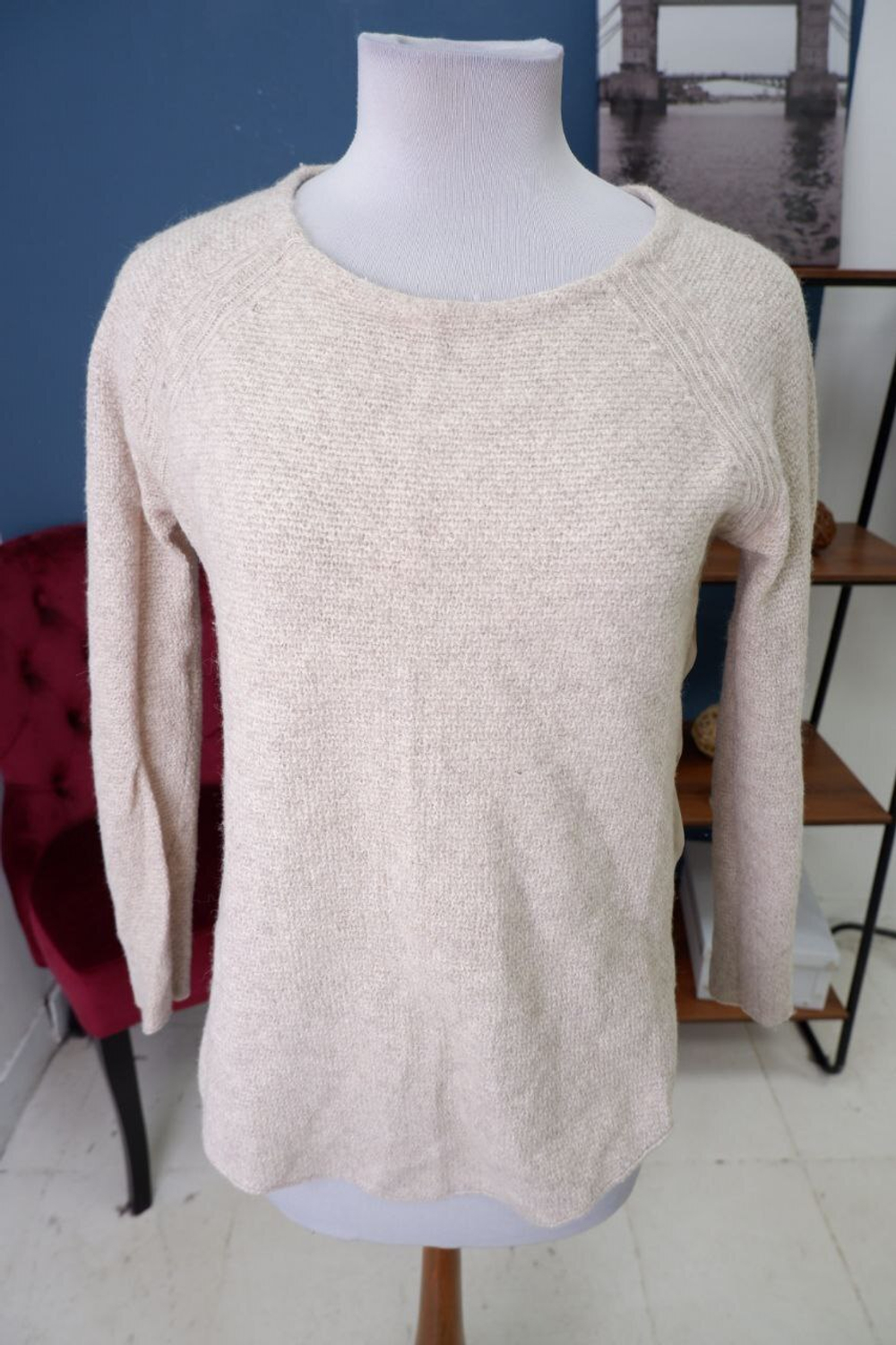 Джемпер Zara комбинированный 44 размер