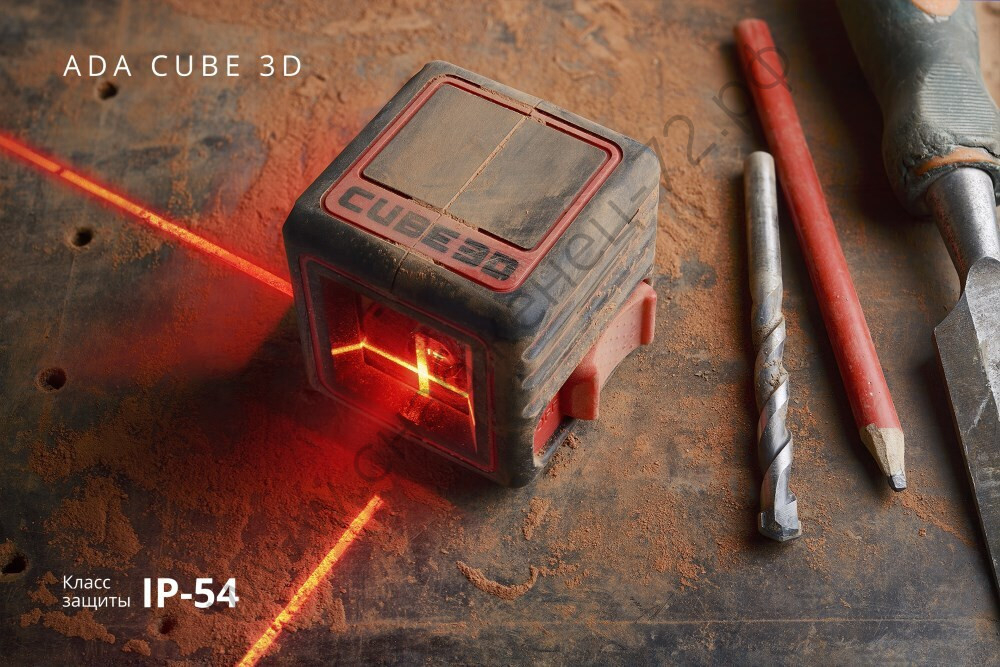 Лазерный уровень ADA CUBE 3D PROFESSIONAL EDITION