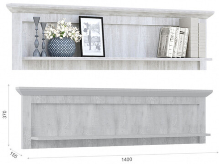 Полка навесная ЛОРЕНА