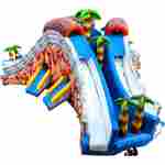 Надувная водная горка «Тропический драйв» 16*9*6 м
