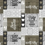 Клеенка с ПВХ 1,5*20 м на нетканной основе Мажор