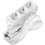 Удлинитель 3гнезда 5м с заземлением выключатель ПВС 2200Вт 3x0.75мм² Союз (40)