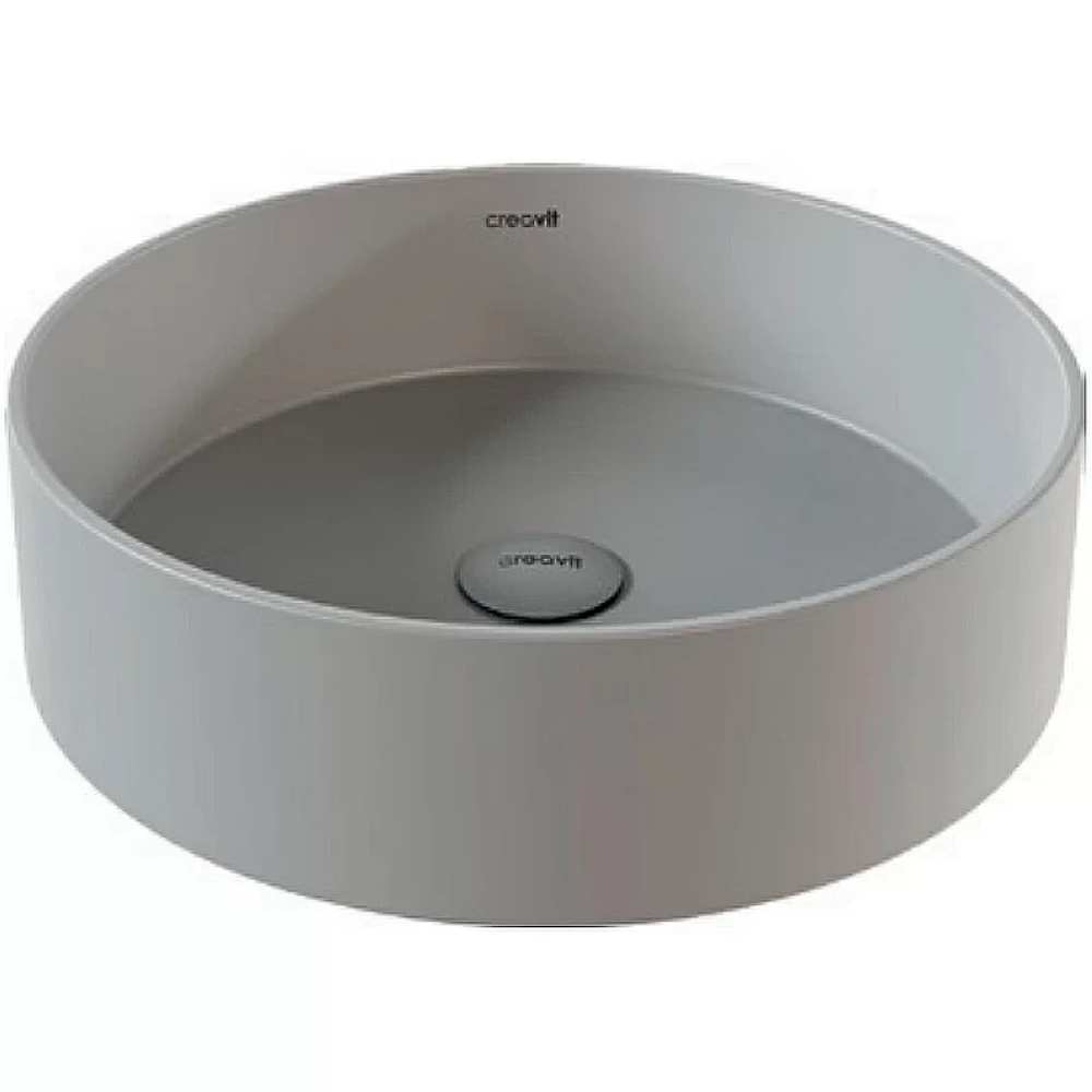 Раковина Creavit Loop 45 LP145-00CG00E-0000 холодный серый матовый