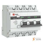 Дифференциальный автомат АД-32 3P+N 16А/30мА (хар, C, A, электронный, защита 270В) 6кА EKF PROxima