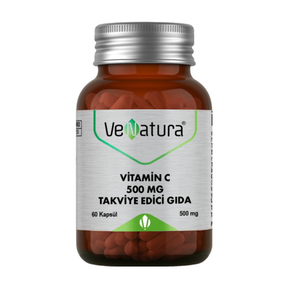 Витамин C 500 мг 60 капсул (VeNatura)