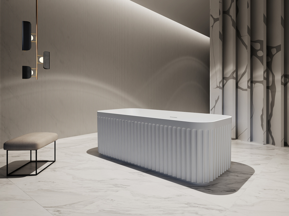 Акриловая ванна ABBER AB9411-1.7  170x75 см