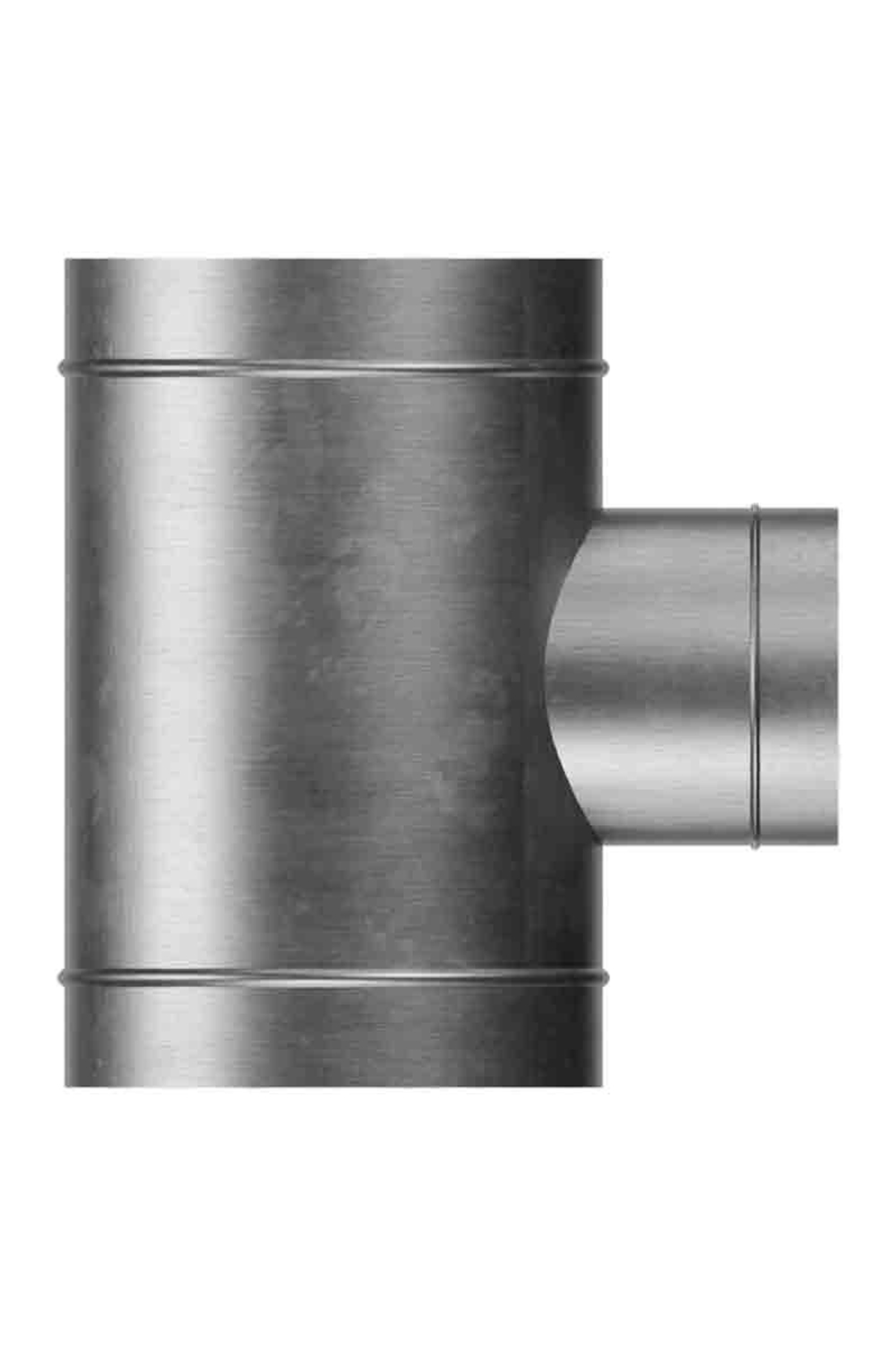 Тройник TRG D200 с выходом D125 оцинк.сталь ERA PRO