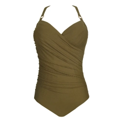 PRIMADONNA Купальник с поясом, оливковый